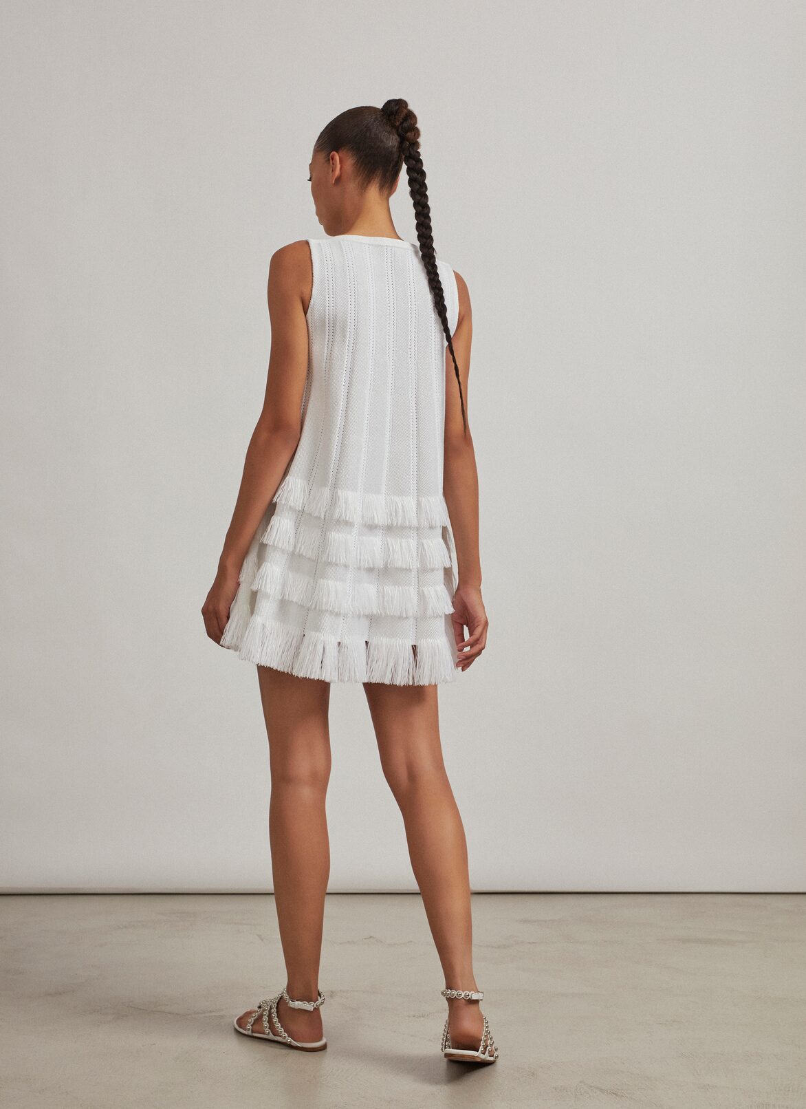 Cardigan ALAÏA WHITE CARDIGAN